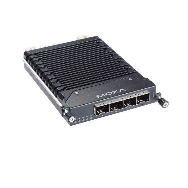 Moxa Giga Ethernet Module For Pt-G7728/G7828 Series W/ 4 100/1000Base - LM-7000H-4GSFP