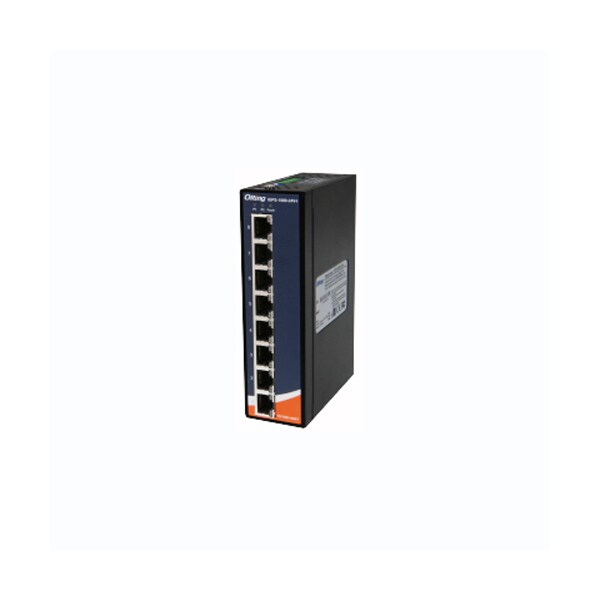 Oring Networking Slim Type 8 x 10/100/1000TX (RJ-45) PoE+ with Isolation - IGPS-1080-24V-I