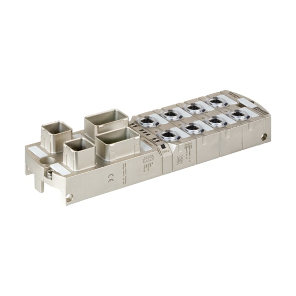 Murrelektronik MVK+MPNIO DI8 DO8 POF IRT, galvanic separation, MVK ProfiNet Comp module, ProfiNet SC-RJ connector - 55255