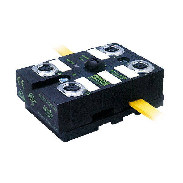 Murrelektronik MASI67 I/O MODULE, 8 digital inputs, MASI67 DI8 AB 4xM12, AB-Slave - 56401