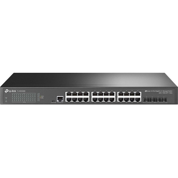 Tp-Link 24-Port Gigabit L2+ Mnged Swit - TLSG3428X