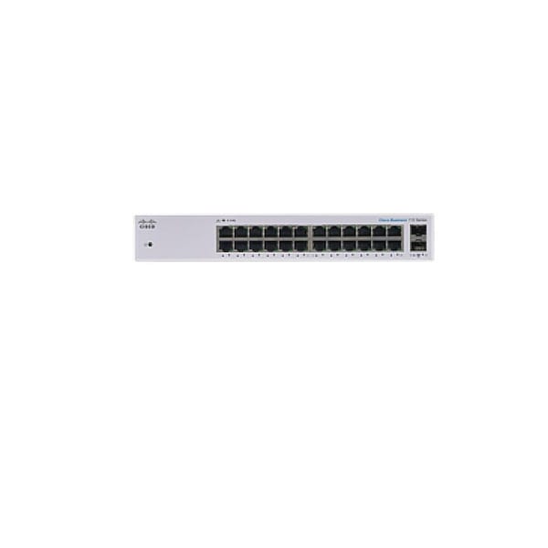 Hi-Tec Unmanaged 24-Port GE Partial PoE 2x1G SFP Ethernet Switch - HI1727551