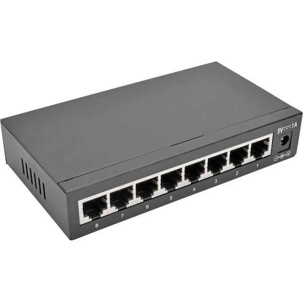 Tripp Lite 8-PORT GIGABIT ETHERNET SWITCH DESKTOP METAL UNMANAGED SWITCH - NG8