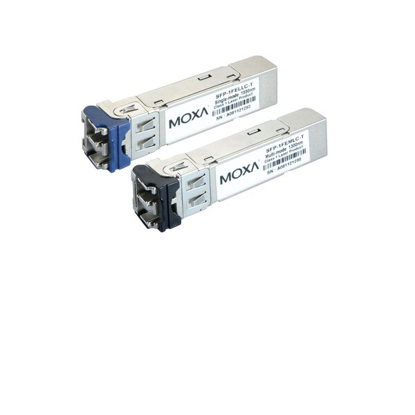 Moxa Smallformfctr Pluggable Transceiver W/ 100Base Sngl-Mode, Sfp-1Feslc-T - SFP-1FESLC-T