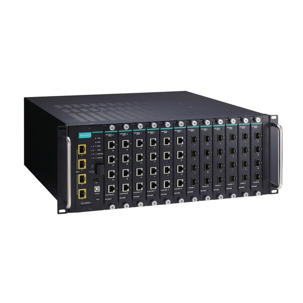 Moxa Layer 3 Full Gigabit Mgd Eth. Swtch Slots, 4Port, Ics-G7852A-4Xg-Hv-Hv - ICS-G7852A-4XG-HV-HV