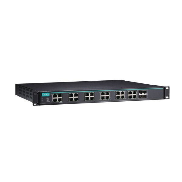 Moxa Layer 3 Full Gigabit Mgd Eth. Swtch, M1Iksg6824A4G - IKS-G6824A-4GTXSFP-HV-HV