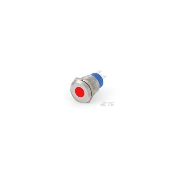 Interruptor Alcoswitch AV19 SPM 5A de PUNTO LED ROJO 12V - AV1910D312Q04