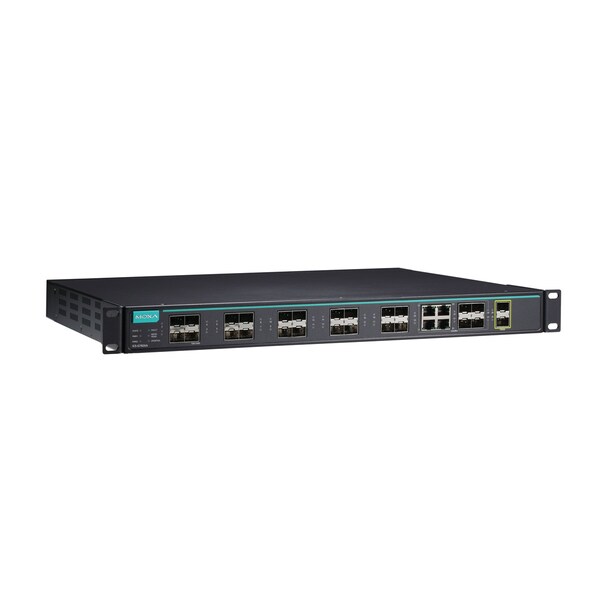 Moxa Layer 3 Full Gigabit Mgd Eth. Swtch, M1Icsg7826A2Xghvhvt - ICS-G7826A-2XG-HV-HV-T