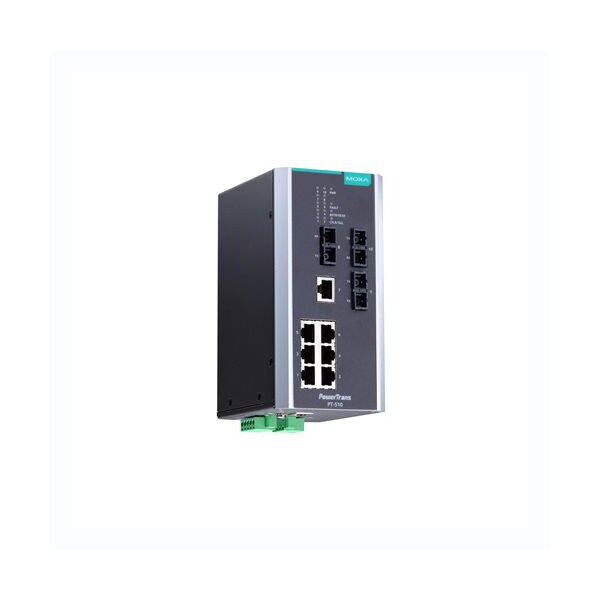Moxa Iec 61850-3 Mgd Eth. Swtch W/ 7 10/100Baset(X)Ports, Pt-510-3S-Sc-48 - PT-510-3S-SC-48