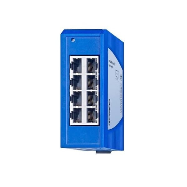 Hirschmann Spider III SSR40-8TX - Standard Series Industrial Unmanaged Ethernet Switch, 8 x 10/100/10 - 942335004