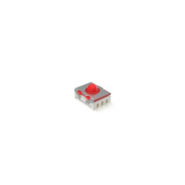 Rafi Teclado Interruptor, 1 Interruptor, SPST, Momentáneo, 0.1A, 42Vdc, 4.5N, Terminal de Soldadura, Superficie - 1.14.002.001/0000