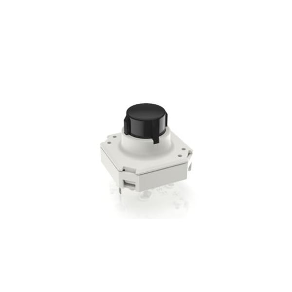 Rafi Teclado Interruptor, 1 Interruptor, SPST, Momentáneo-Táctil, 0.1A, 35Vdc, 3.5N, Terminal de Soldadura, Por medio - 3.14.100.801/0000