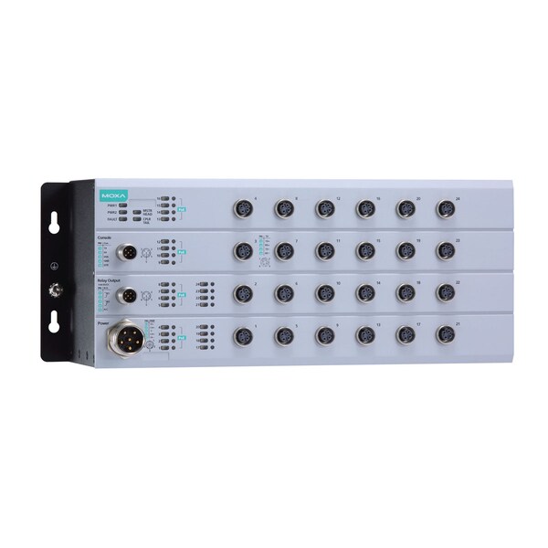 Moxa L2 Mgd Eth. Swtch, 16 10/100Baset w/802.3At Poe+, Tn-4524A-16Poe-Wv-Ct-T - TN-4524A-16POE-WV-CT-T