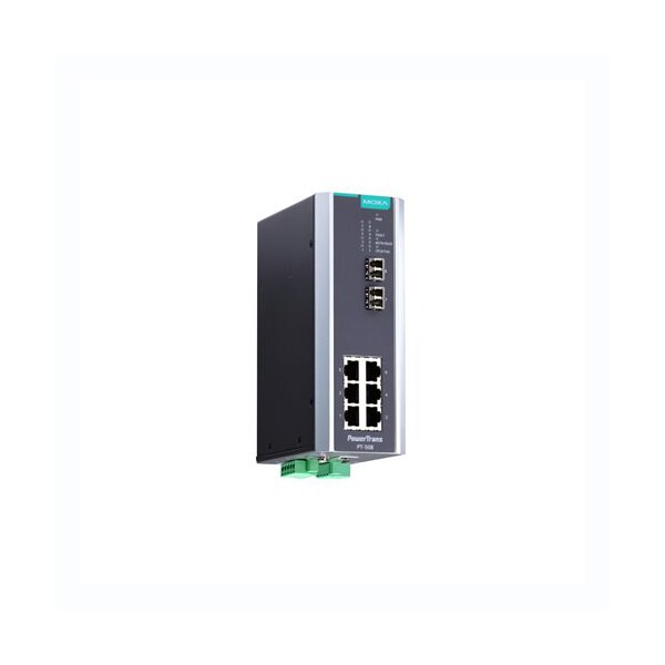 Moxa Iec 61850-3 Mgd Eth. Swtch W/ 6 10/100Baset(X)Ports, Pt-508-Mm-Lc-48 - PT-508-MM-LC-48