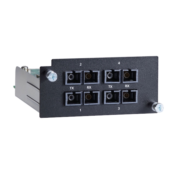 Moxa Fast Ethernet Module W/ 4 100Basefx Single-ModePorts W/ Sc - PM-7500-4SSC