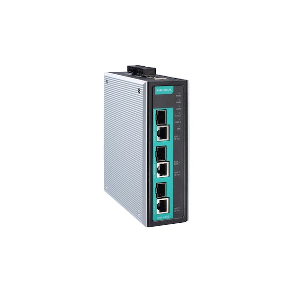 Moxa Indust. Gigabit Secure Router, 2Wan/Dmz, Firewall/Nat, 25Vpn, Edr-G903 - EDR-G903
