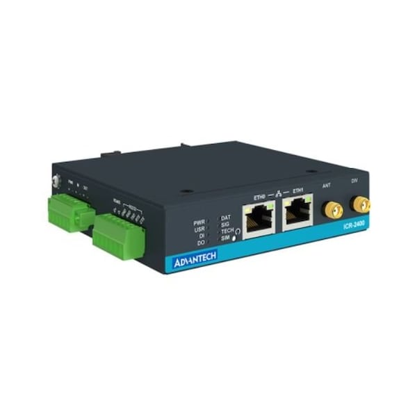 Advantech ICR-2400, LATAM, 2 x ETH , 1 x RS232, 1 x RS485, No ACC - ICR-2432