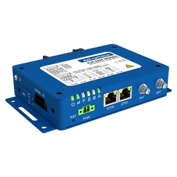 Advantech Nam Cat4, 2Xeth, 1Xrs232, 1Xrs485, Gps, Wifi - ICR-3241W