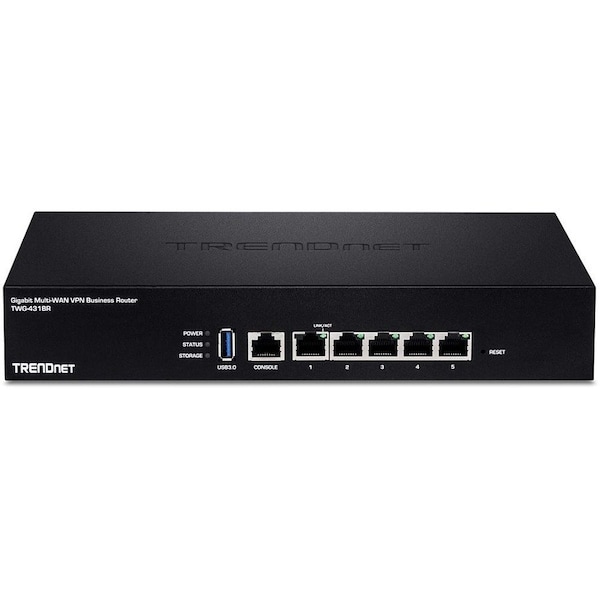Trendnet GIGABIT MULTI-WAN VPN BUSINESS ROUTER - TWG-431BR