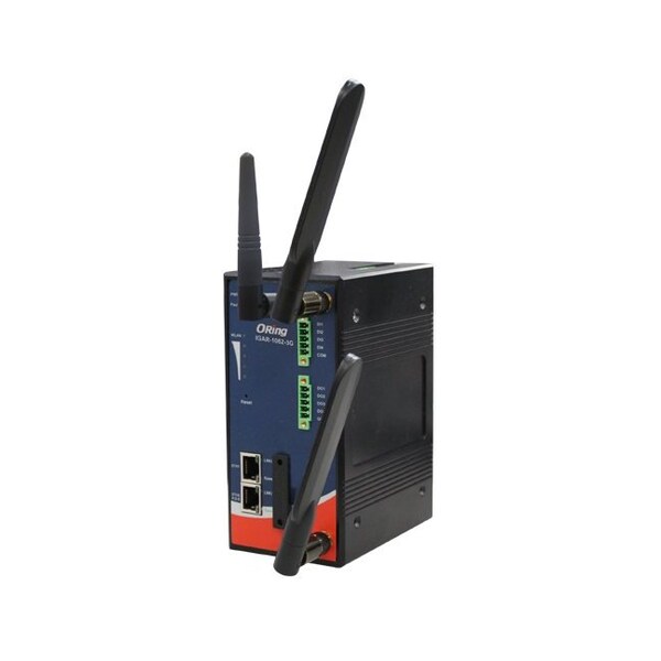 Oring Industrial Networking Industrial IEEE 802.11 a/b/g/n 3G Cellular Router with 2x10/100/1000Base-TX - IGAR-1062(+)-3G