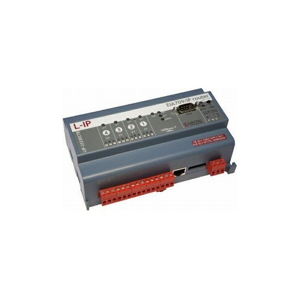 Loytec CEA-709LON 4xFT-10 to IP Router - LIP-3333ECTC