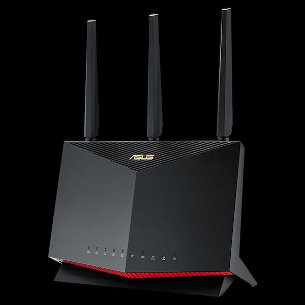 Asus AX5700 WiFi 6 Gaming Router (RT-AX86U) - Dual Band Gigabit Wireless Internet Router, NVIDIA GeF - RT-AX86U/CA