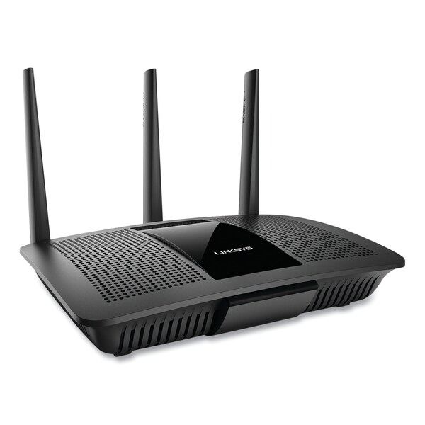 Linksys MAX-STREAM AC1900 MU-MIMO Gigabit Wi-Fi Router, 6 Ports, Dual-Band 2.4 GHz/5 GHz - EA7450