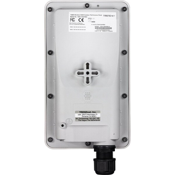 Trendnet N300 2.4 GHZ 10DBI OUTDOOR POE ACCESS POINT - TEW-740APBO