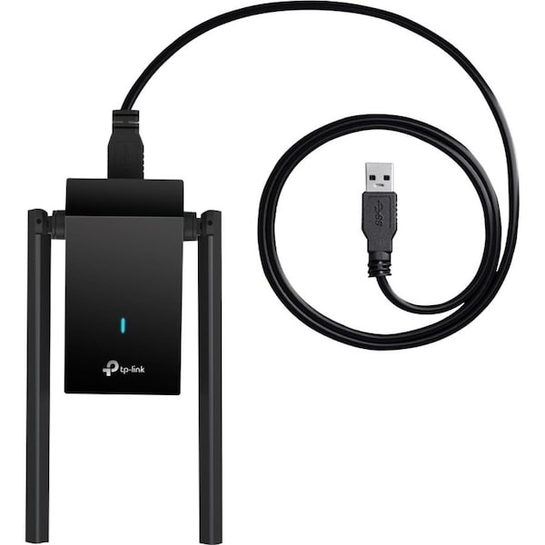 Tp-Link AX1800 HIGH GAIN DUAL BAND WI-FI 6 USB ADAPTER SPEED: 1201 MBPS AT 5 GHZ + 574 M - ARCHER TX20U PLUS