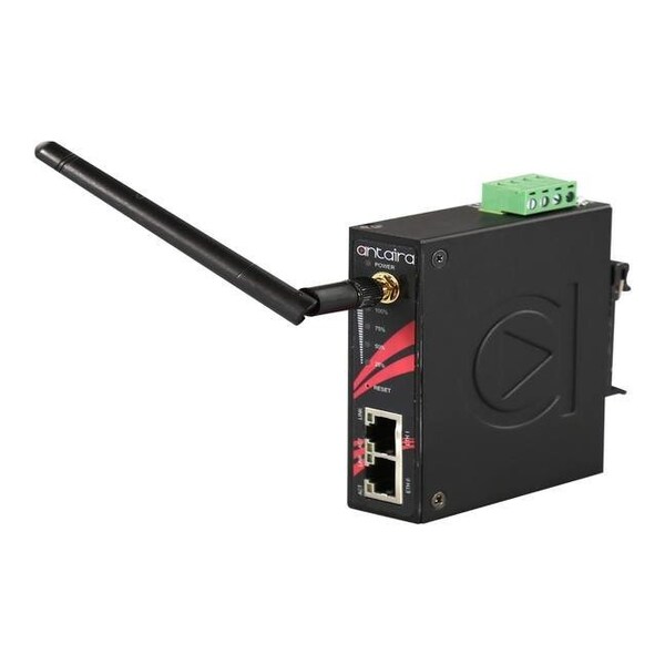 Antaira Industrial 802.11b/g/n Wireless *LAN Access Point/Bridge/Repeater, EOT -40C75C - AMS-2111-T