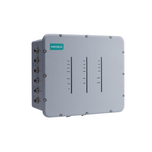 Moxa 802.11N Railway Trackside Out-Door Dual Radio Access Point, Coating - TAP-323-US-CT-T