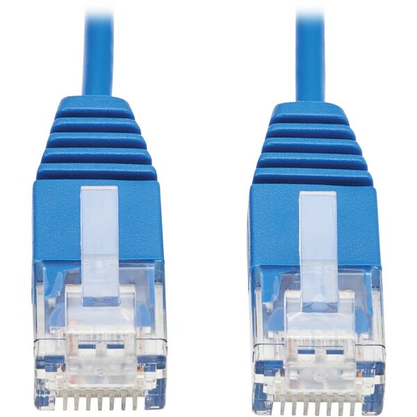 Tripp Lite Cat6 Gigabit Ethrnt Cable Mold, N200-UR6N-BL - N200-UR6N-BL