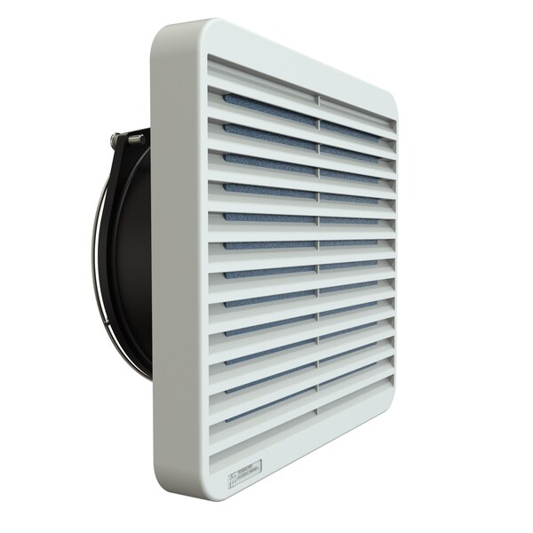 Hammond FAN & FLTR KIT 150mm, LGHT GRY - DNFF150LG115