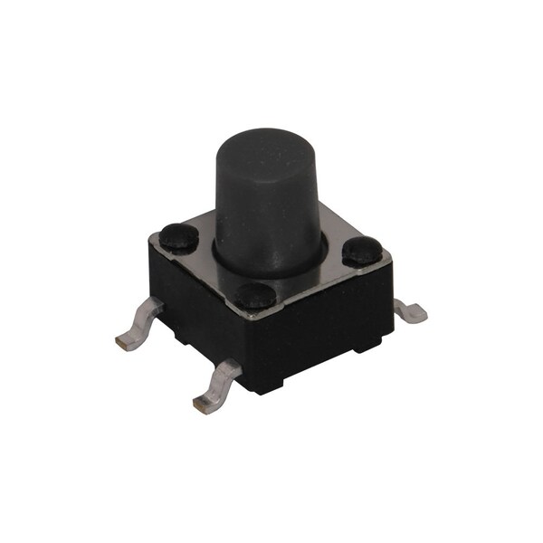 Switch de teclado C&K Components, 1 interruptor, SPST, momentáneo-táctil, 0.05A, 12Vdc, 1.57N, 5 orificios para PCB, soldadura - PTS645TM50LFS
