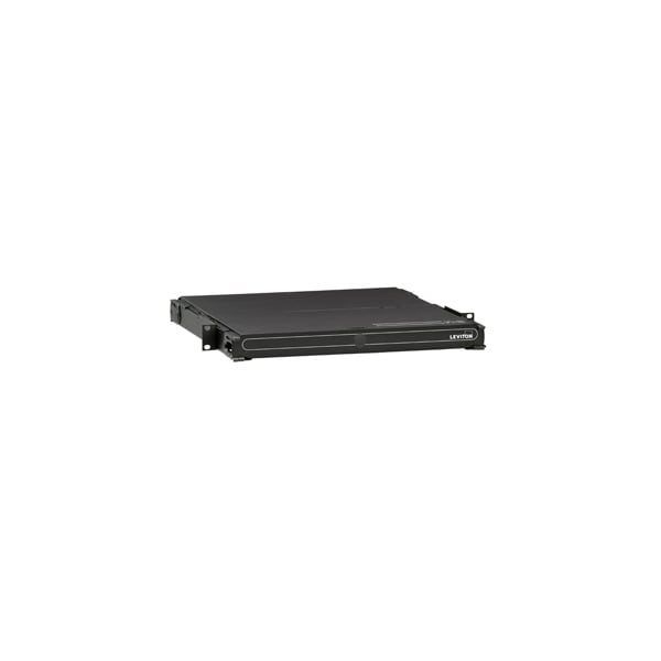 Leviton RACK-MT ENCLOSURE OPT-X 1000I, EMPTY, ADD PLATES/MODS/TRAYS, 1U - 5R1UM-F03