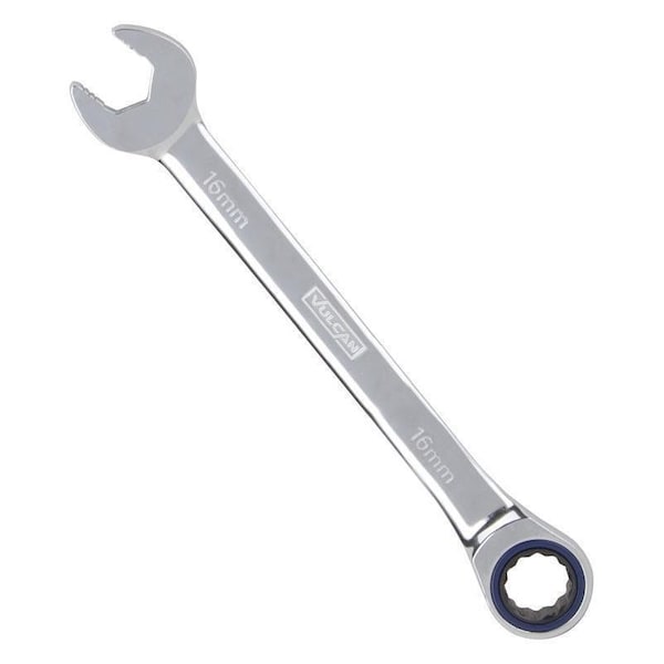 Llave Combinada Vulcan, Métrica, Cabeza de 16 mm, Acero de Vanadio Cromado, Espejo Pulido - PG16MM