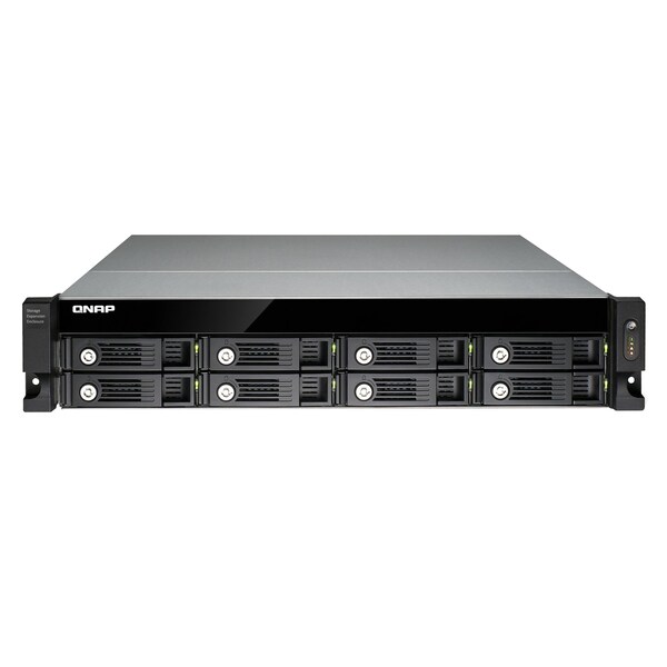 Qnap 8-Bay Rack Expansion Enclosure - UX-800U-RP-US