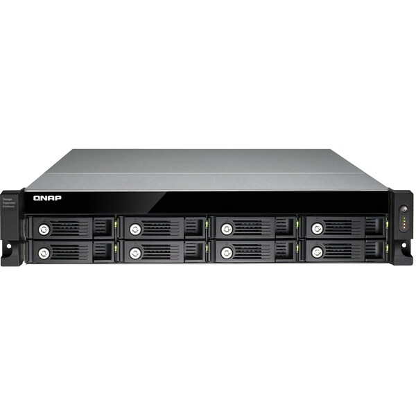 Qnap 8-Bay Rack Expansion Enclosure - UX-800U-RP-US