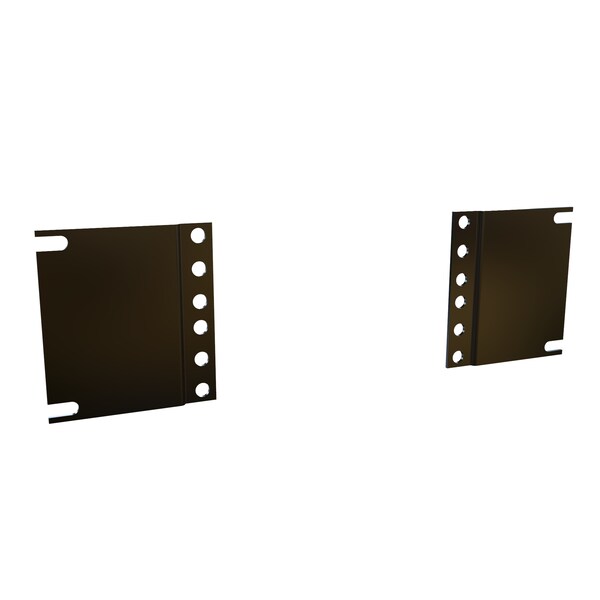 Hammond 2U 24 TO 19IN RAIL ADAPTER - PBAS19003BK2