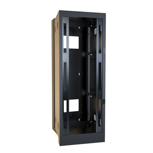 Hammond 42U 30W 35D SWING OUT CABINET - HWF3042U36BK