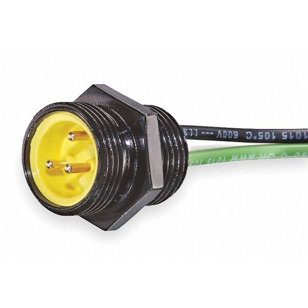 Receptáculo de hilo externo para Brad Harrison, 3, macho, calibre 16 AWG - 1R3006A20A120
