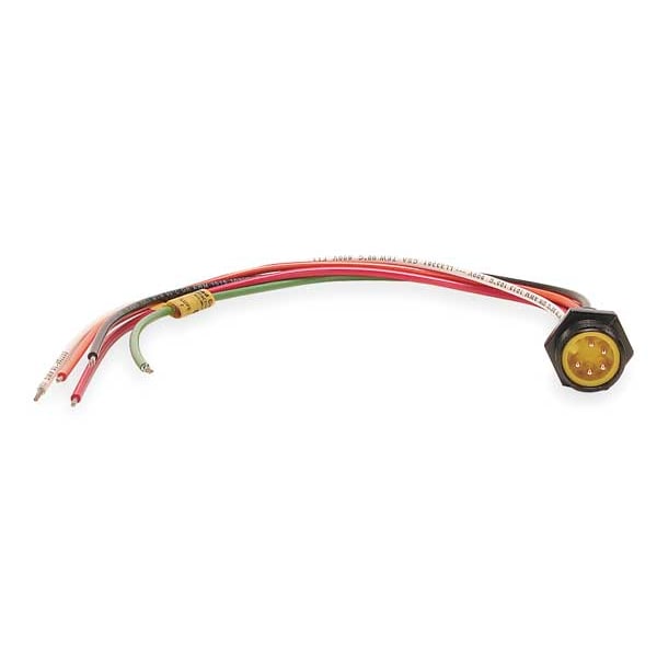 Receptáculo con rosca externa de Brad Harrison, 5, Macho, 16 AWG - 1R5006A20A120