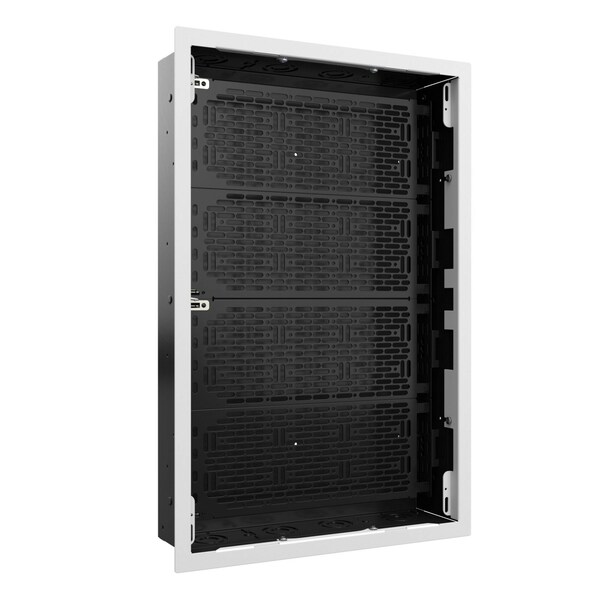 Chief Chief Proximity Extra-Large In-Wall Storage Box - Black and White - 40 lb Load Capacity - PAC527LFW