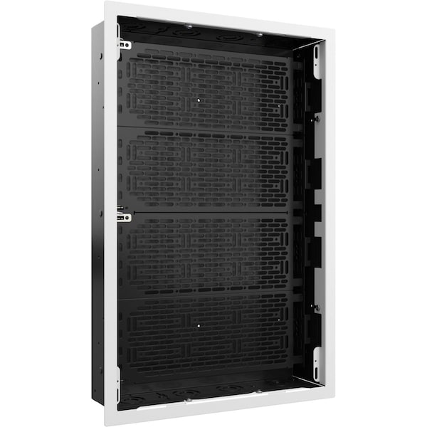 Chief Chief Proximity Extra-Large In-Wall Storage Box - Black and White - 40 lb Load Capacity - PAC527LFW