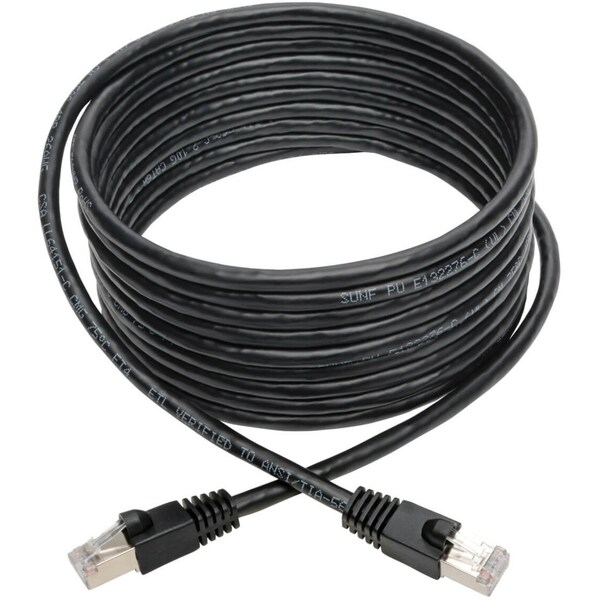 Tripp Lite Cat6A Ethrnt Cable 10G Stp Sna, N262-015-BK - N262-015-BK