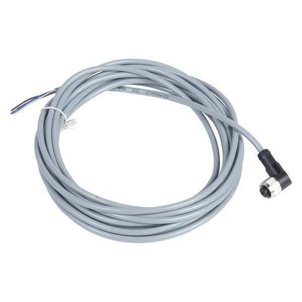 Conjunto de cables de Telemecanique Sensors, 16.4 ft., Gris, 250VAC/300VDC - XZCPV1241L5