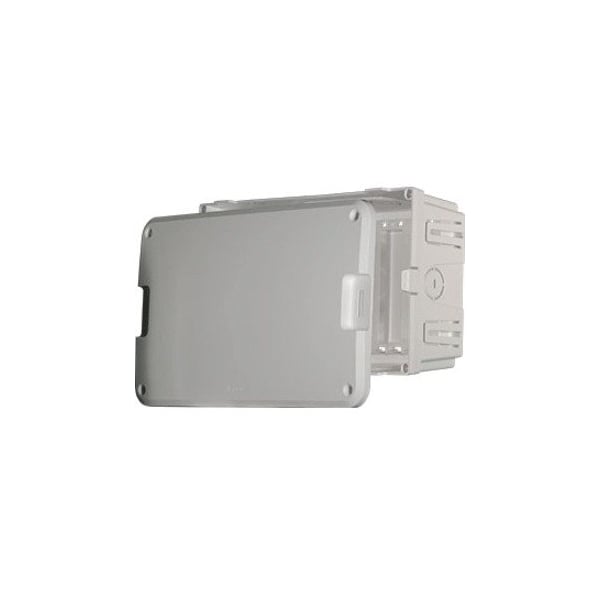 On Q On-Q 8" MDU Enclosure and Cover, Empty - White - EN0800