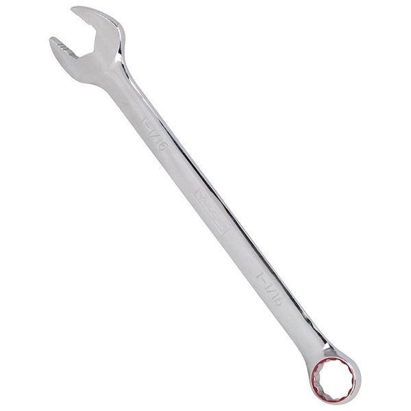 Llave Combinada Vulcan, SAE, Cabeza de 1-1/16 pulgadas, Acero de Vanadio Cromado - MT6546642