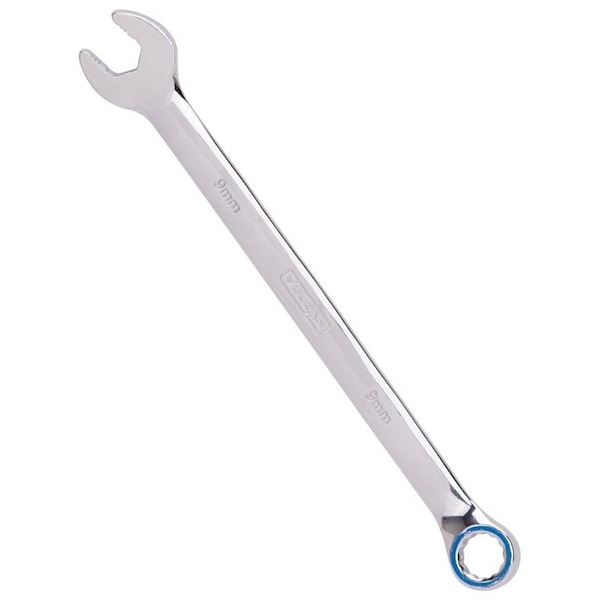 Llave Combinada Vulcan, Métrica, Cabeza de 9 mm, Acero de Vanadio Cromado, Plateada - MT6547905
