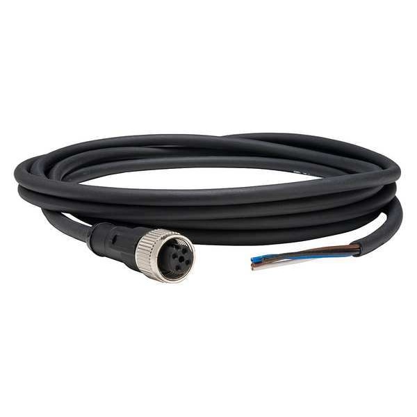 Cable de Telemecanique Sensors, 16.4 ft., Negro, 250VAC/300VDC - XZCP1141L5